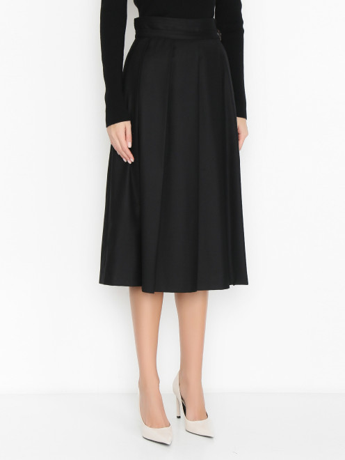 Юбка-миди в складку Weekend Max Mara - МодельВерхНиз