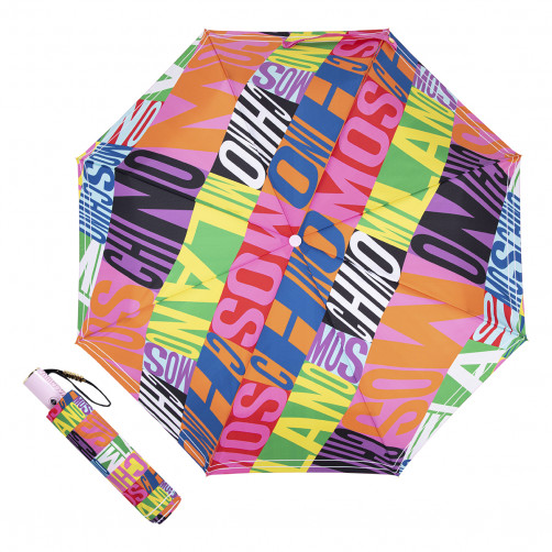 Зонт складной Moschino 8940-OCА Moschino Color Blocks Multi Moschino - Общий вид