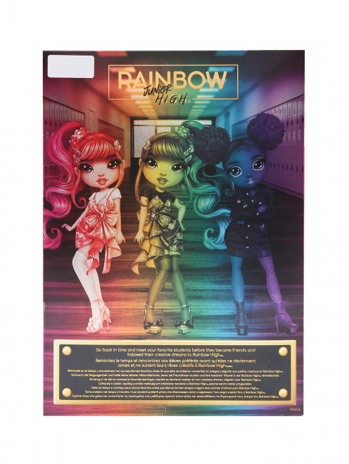 Кукла junior кристал бэйли росмэн Rainbow High - Обтравка1