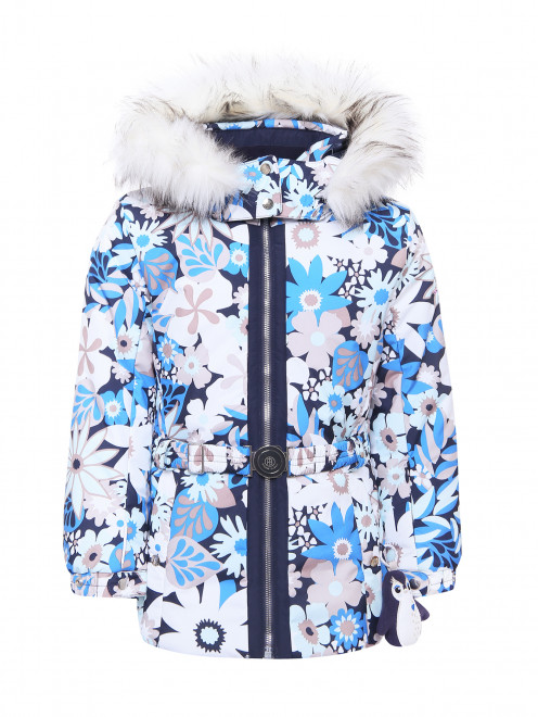 Горнолыжная куртка с узором и вышивкой Poivre Blanc - Общий вид