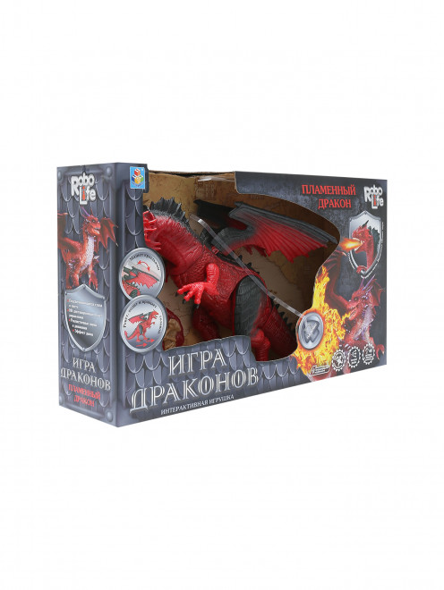 Интерактивный "Пламенный дракон" 1toy - Обтравка1