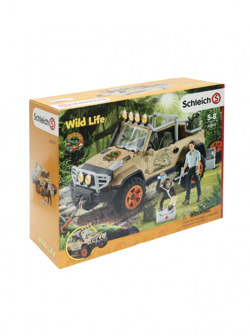 Внедорожник с лебедкой Schleich - Обтравка1