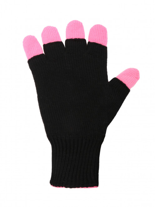 Двухцветные перчатки с логотипом IL Trenino - Обтравка1