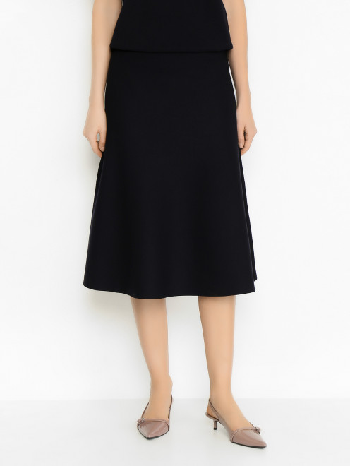 Трикотажная юбка-миди Max Mara - МодельВерхНиз
