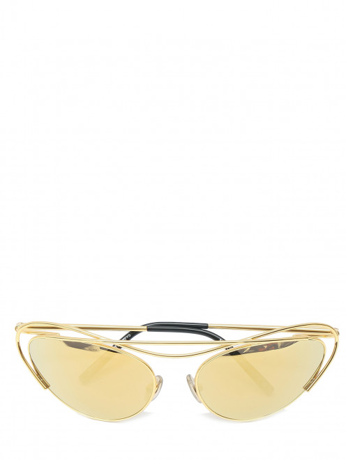 Солнцезащитные очки в металлической оправе Sportmax - Общий вид