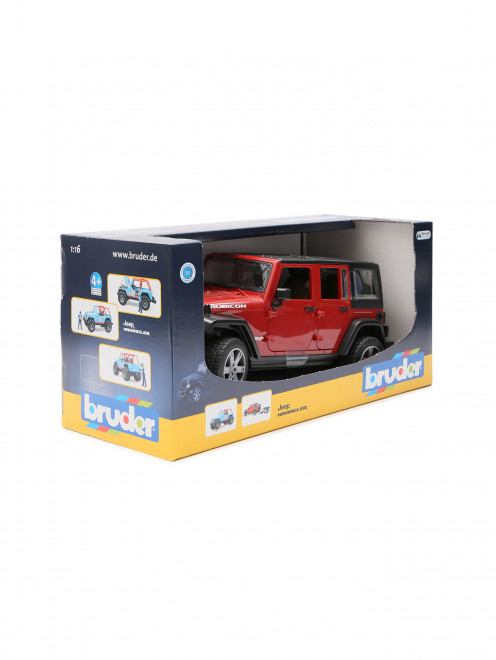 Машинка - внедорожник Jeep Wrangler Unlimited Rubicon Bruder - Обтравка1