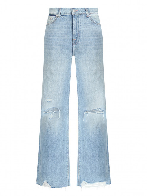 Широкие джинсы с разрезами 7 For All Mankind - Общий вид