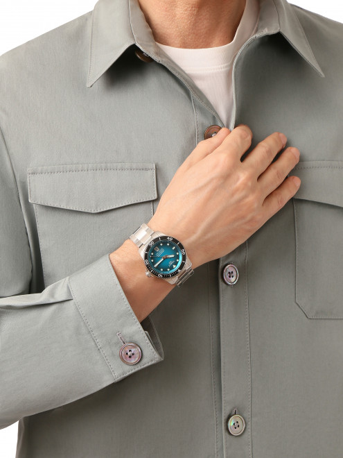Часы с автоподзаводом на стальном браслете Tissot - МодельОбщийВид