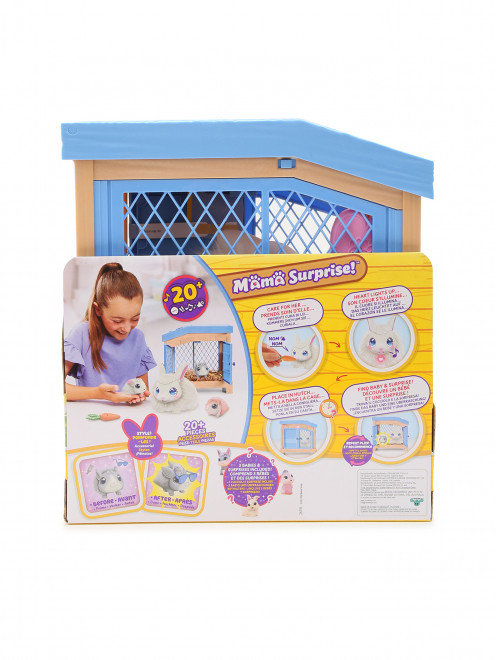 Игровой набор - кролик в клетке Little live pets - Обтравка1