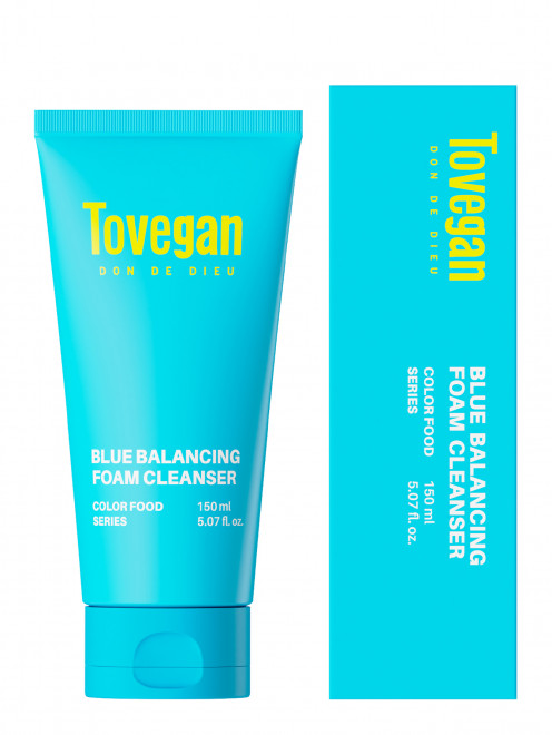 Очищающая пенка для лица Blue Balancing Foam Cleanser, 150 мл Tovegan - Обтравка1
