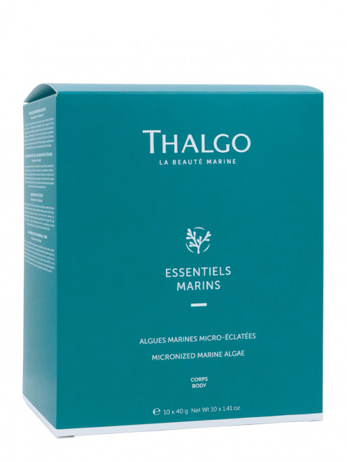 Микронизированные морские водоросли для ванны Essentiels Marins, 10*40 г Thalgo - Обтравка1