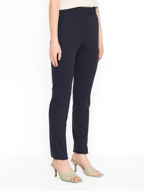 Брюки из трикотажной вискозы Max Mara - МодельВерхНиз