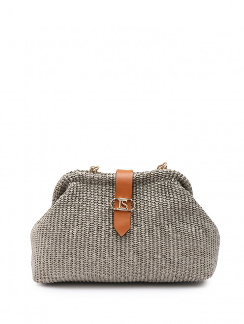 Плетеная сумка на цепочке Luisa Spagnoli - Общий вид