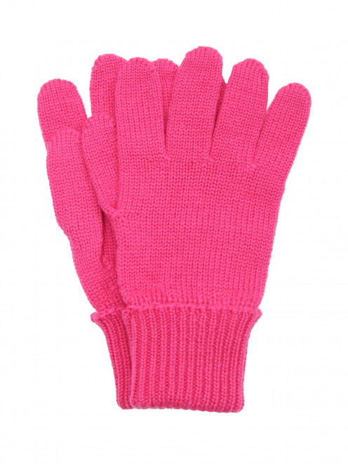 Шерстяные однотонные перчатки IL Trenino - Общий вид