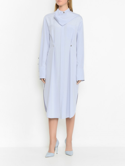 Платье из шелка Sportmax - МодельВерхНиз