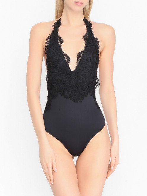 Купальник слитный с открытой спинкой Ermanno Scervino - МодельВерхНиз