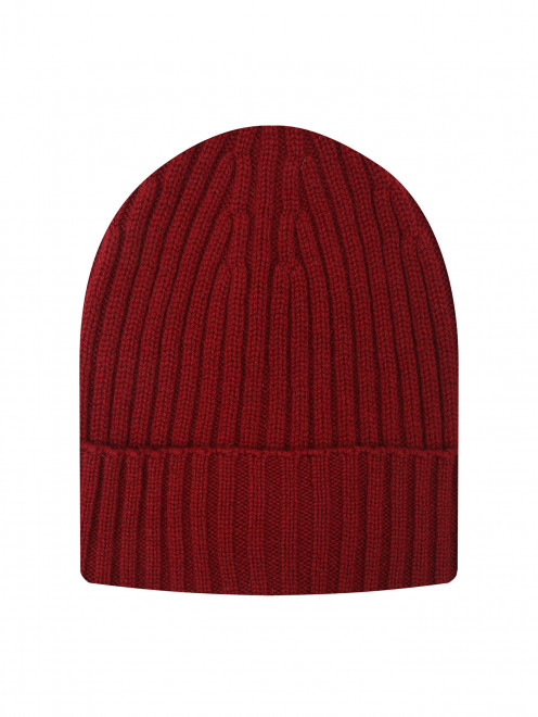 Шапка однотонная из кашемира Piacenza Cashmere 1733 - Общий вид