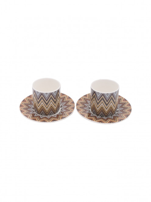 Кофейный набор из фарфора Missoni - Обтравка1