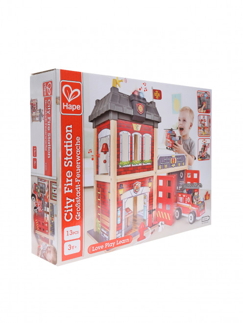 Игровой набор "Пожарная станция" Hape - Обтравка1