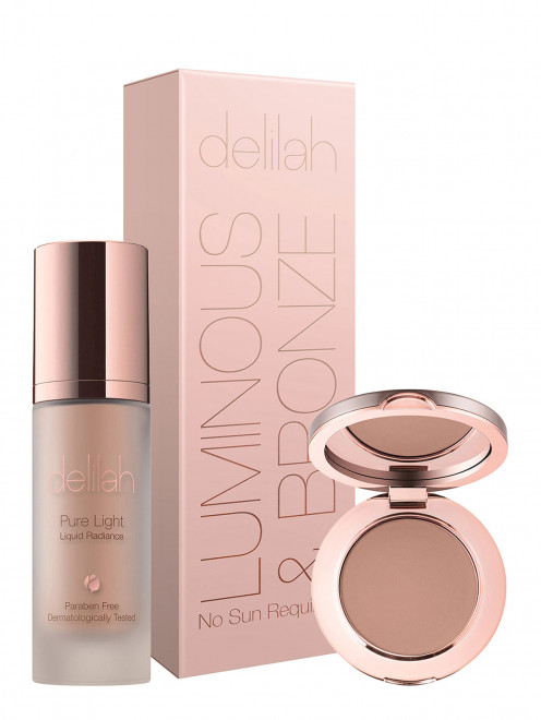 Набор средств для макияжа лица Luminous Bronze Collection Delilah - Общий вид