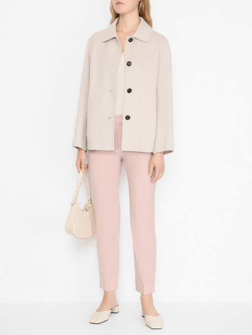 Полупальто из шерсти  Max Mara - МодельОбщийВид