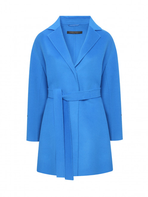 Однотонное пальто с поясом Marina Rinaldi - Общий вид