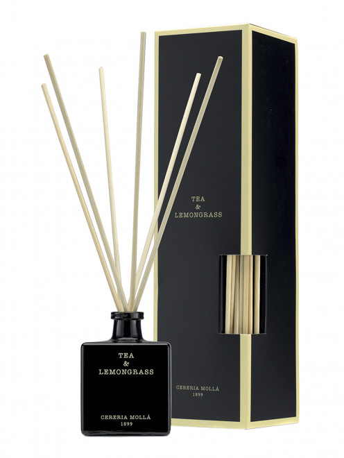 Диффузор с палочками Tea & Lemongrass, 100 мл Cereria Molla 1889 - Обтравка1