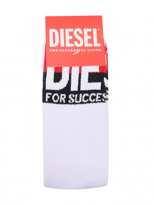 Носки из смешанного хлопка с логотипом Diesel - Общий вид