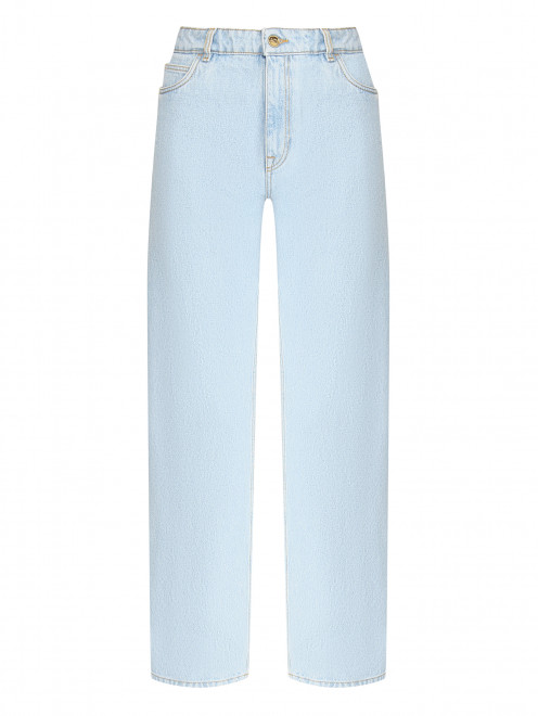 Широкие джинсы из голубого денима Etro - Общий вид