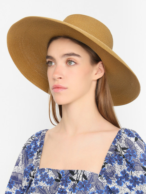 Соломенная шляпа с широкими полями Alberta Ferretti - МодельОбщийВид