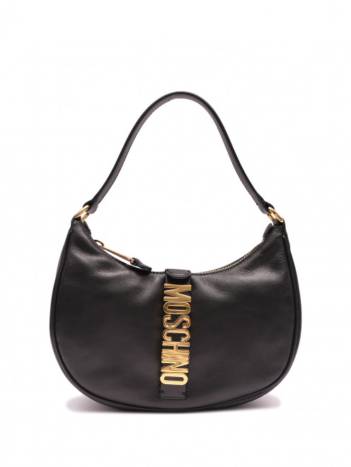 Сумка из кожи с логотипом Moschino - Общий вид