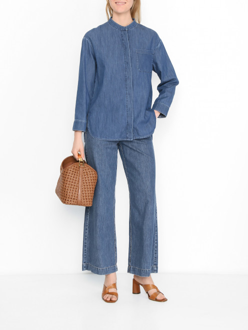 Брюки из денима Max Mara - МодельОбщийВид