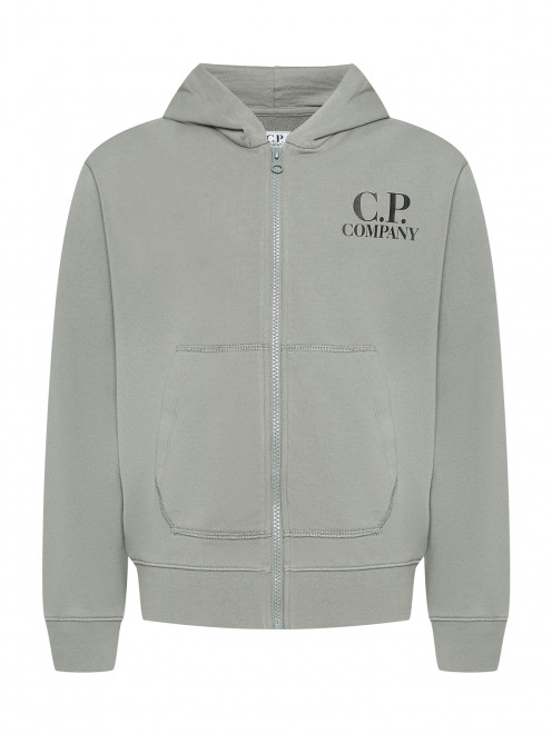 Толстовка из хлопка на молнии C.P. Company - Общий вид