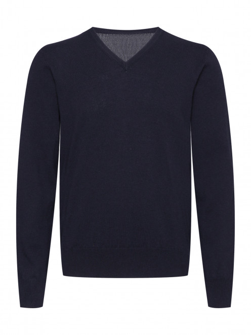 Джемпер из кашемира с V-образным вырезом Piacenza Cashmere 1733 - Общий вид