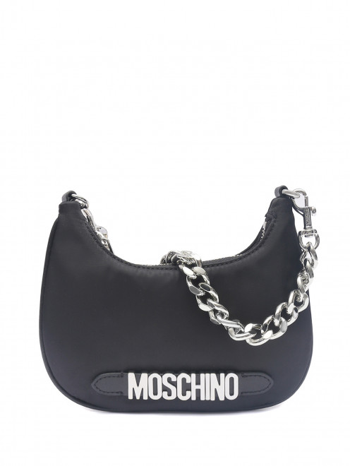 Сумка из текстиля на цепочке Moschino - Общий вид