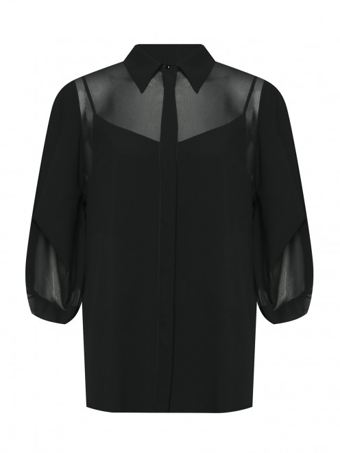 Блуза с рукавом-фонарик Marina Rinaldi - Общий вид