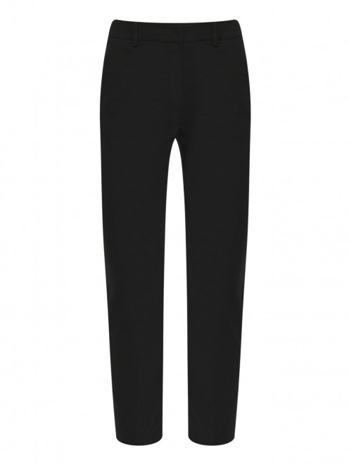 Укороченные брюки из хлопка Weekend Max Mara - Общий вид