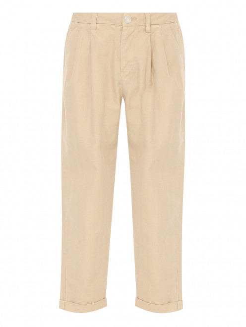 Хлопковые брюки с карманами Dondup - Общий вид