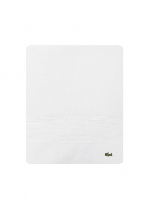 Махровое полотенце с логотипом Lacoste - Обтравка1