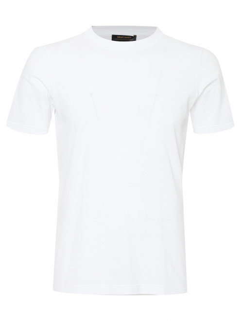 Базовая футболка из хлопка Gran Sasso - Общий вид