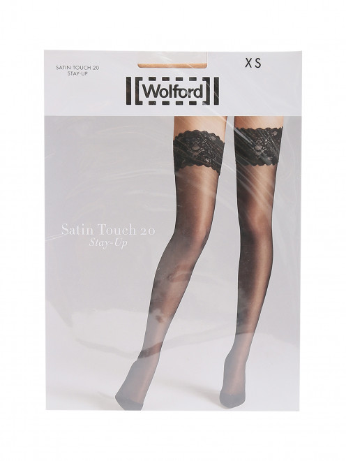 Чулки на резинке Wolford - Общий вид