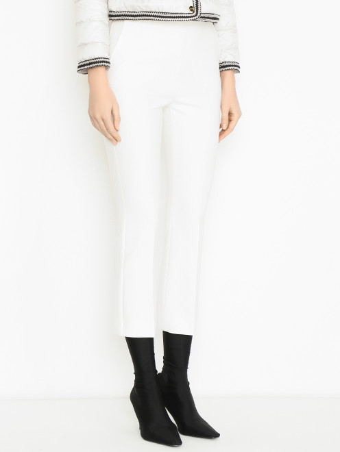 Брюки однотонные со стрелками Max Mara - МодельВерхНиз