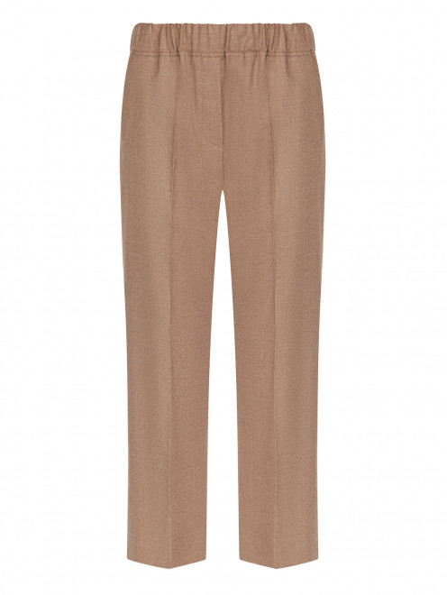 Брюки из шерсти на резинке Weekend Max Mara - Общий вид