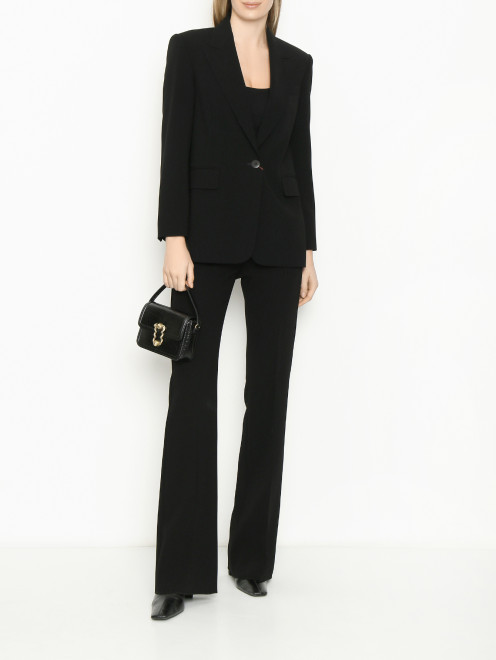 Брюки однотонные со стрелками Max Mara - МодельОбщийВид