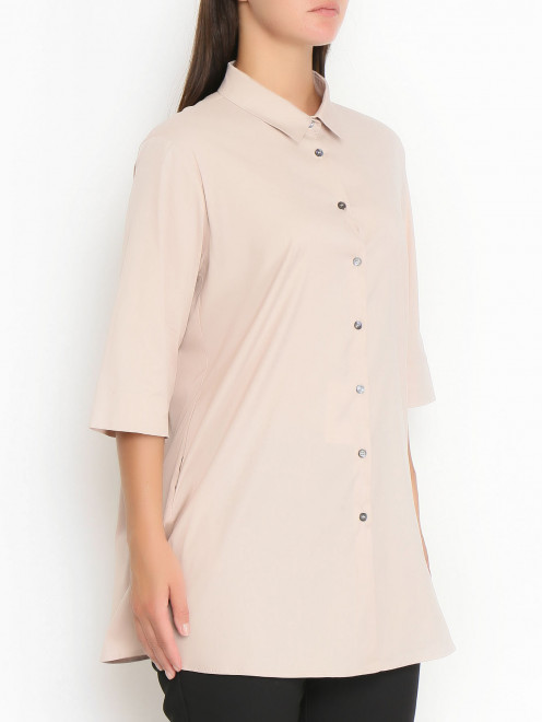 Удлиненная блуза с карманами Marina Rinaldi - МодельВерхНиз