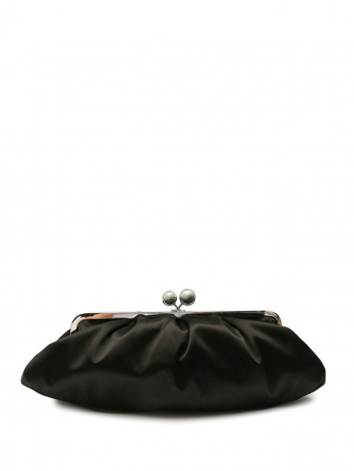 Сатиновая сумка вытянутой формы Weekend Max Mara - Общий вид