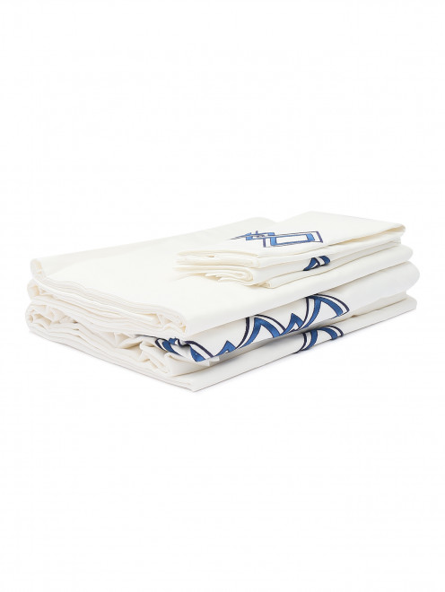Постельное белье из хлопка с узором Frette - Обтравка1