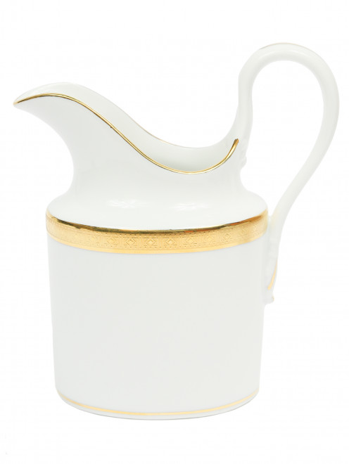 Молочник из фарфора с золотой окантовкой Ginori 1735 - Общий вид