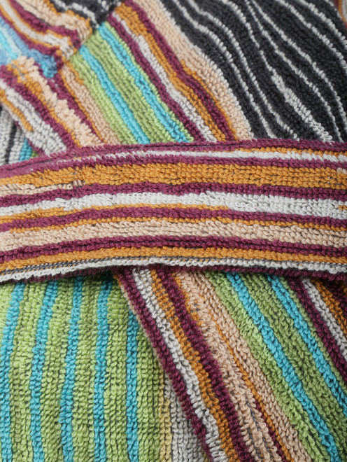Махровый халат с капюшоном Missoni - Деталь