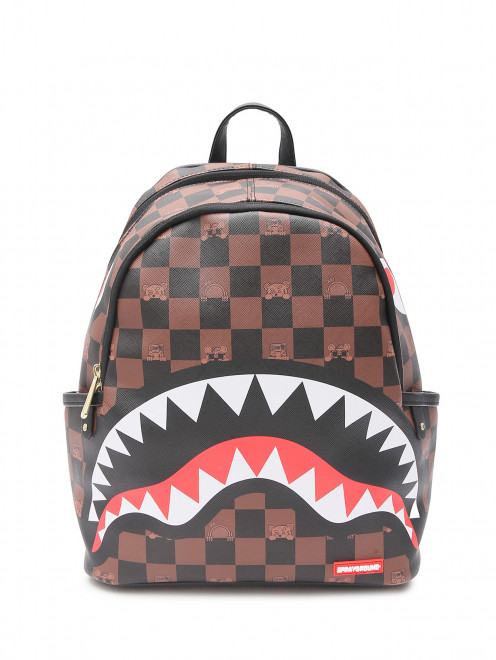 Комбинированный рюкзак с принтом Sprayground - Общий вид